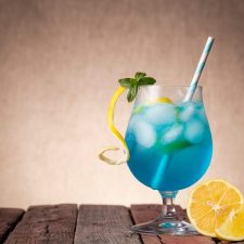Blue Lagoon Mocktail