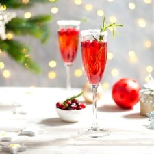 Cranberry Mimosa