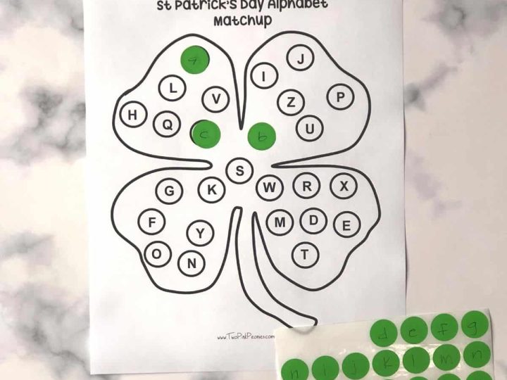 St. Patrick's Day Alphabet Activity