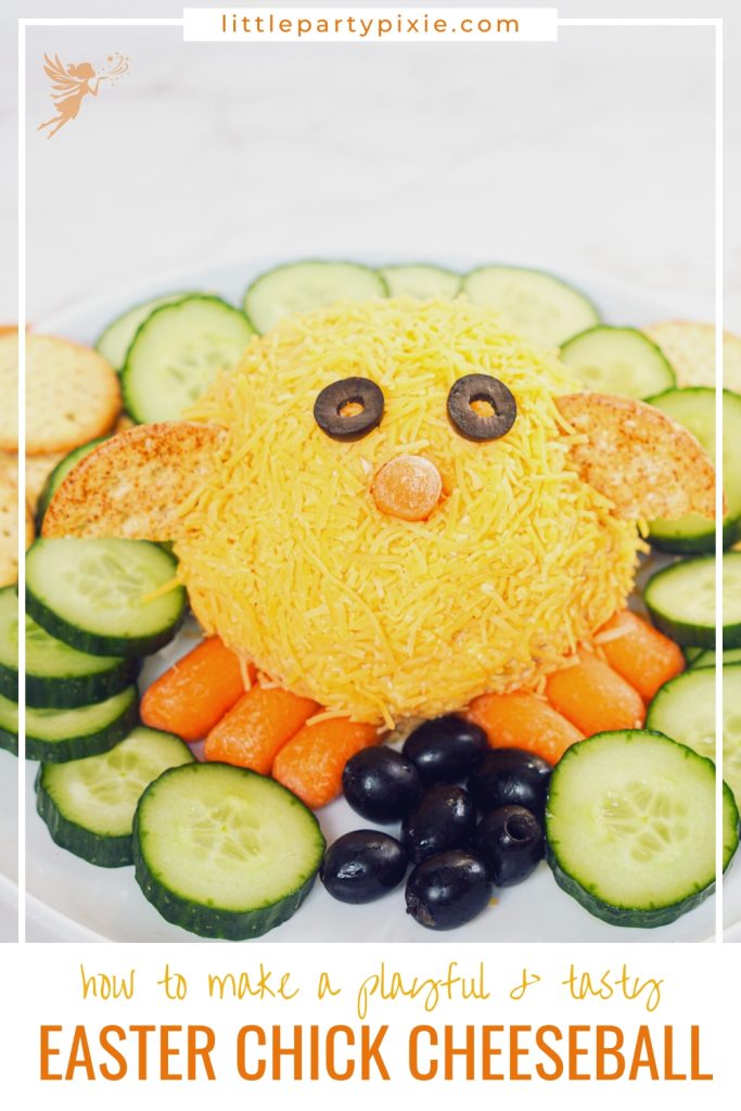 Easter Chick Cheeseball Dip