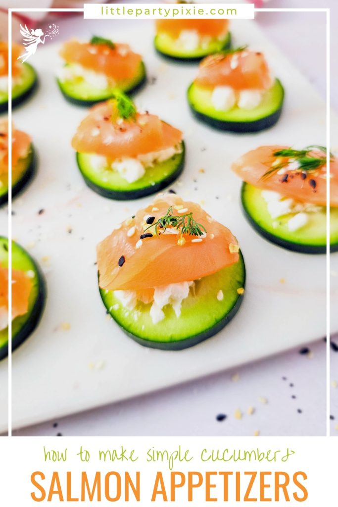 Salmon Cucumber Appetizers