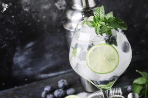 Blueberry Gin Mocktail