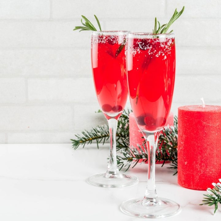 Cranberry Mimosa