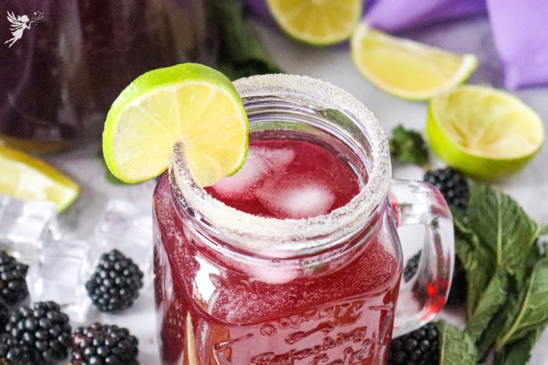 Blackberry Mojito Mocktail