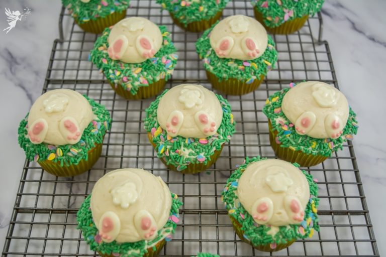 Bunny Butt cupcakes
