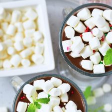 Instant Pot Peppermint Hot Chocolate