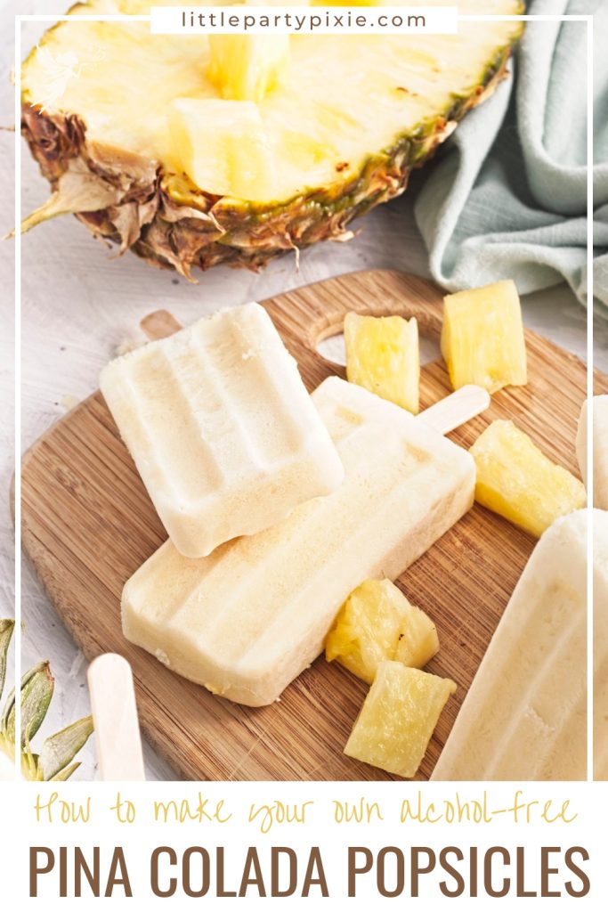Pina Colada Popsicles