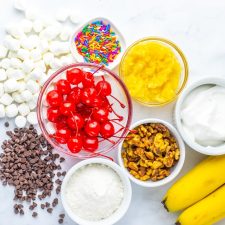 Banana Split Fluff Recipe