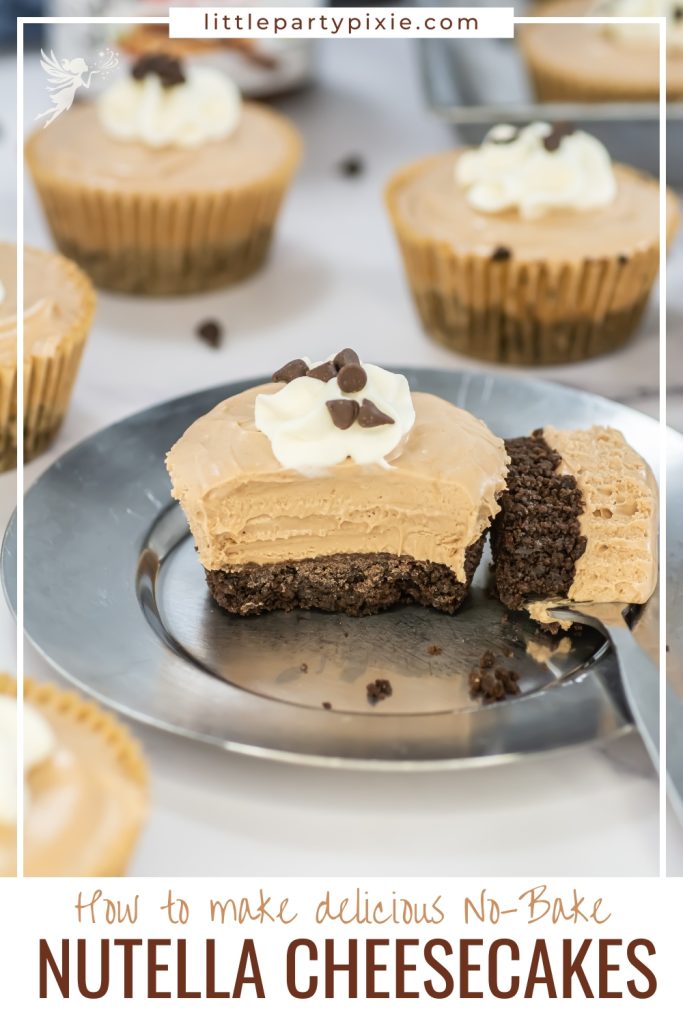 Nutella No-Bake Cheesecakes