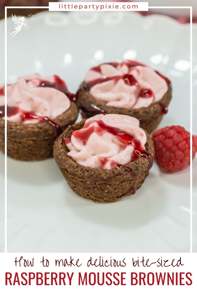 Raspberry Mousse Brownies