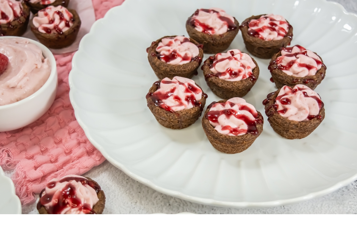 Raspberry Mousse Brownies