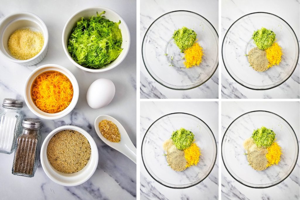 ingredients and process for making zucchini