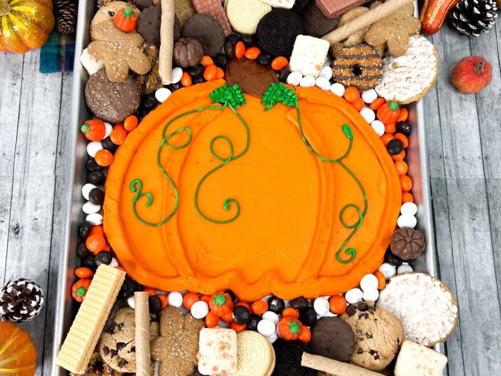 Pumpkin Buttercream Cookie Charcuterie Board