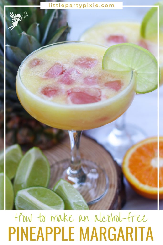 Pineapple Margarita Mocktail