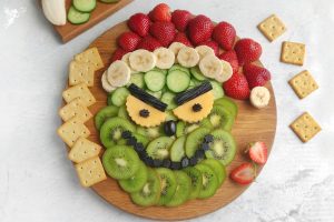 Grinch Charcuterie Board