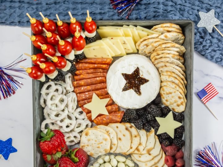 Red White Blue Charcuterie Board