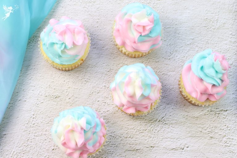 Cotton Candy Cupcakes