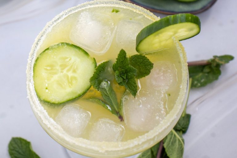 Cucumber Margarita Mocktail