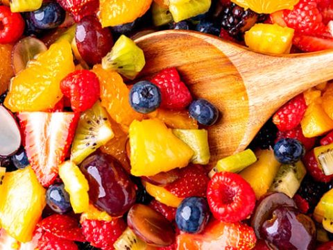 Summer Fruit Salad With Vanilla Dressing