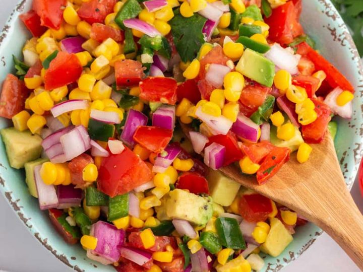 Corn Tomato Avocado Salad