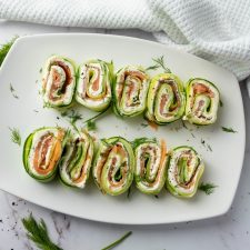 Cucumber Smoked Salmon Pinwheel Rolls Recipe
