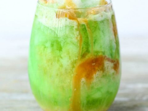 Taco Bell Caramel Apple Freeze
