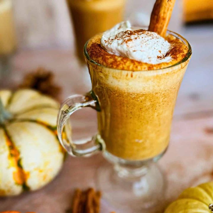 Vegan Warm Spiced Pumpkin Milk