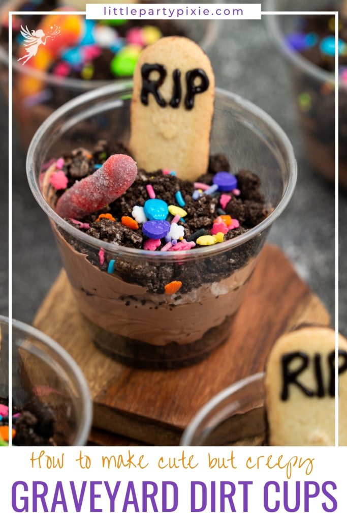 Graveyard Dirt Cake Cups