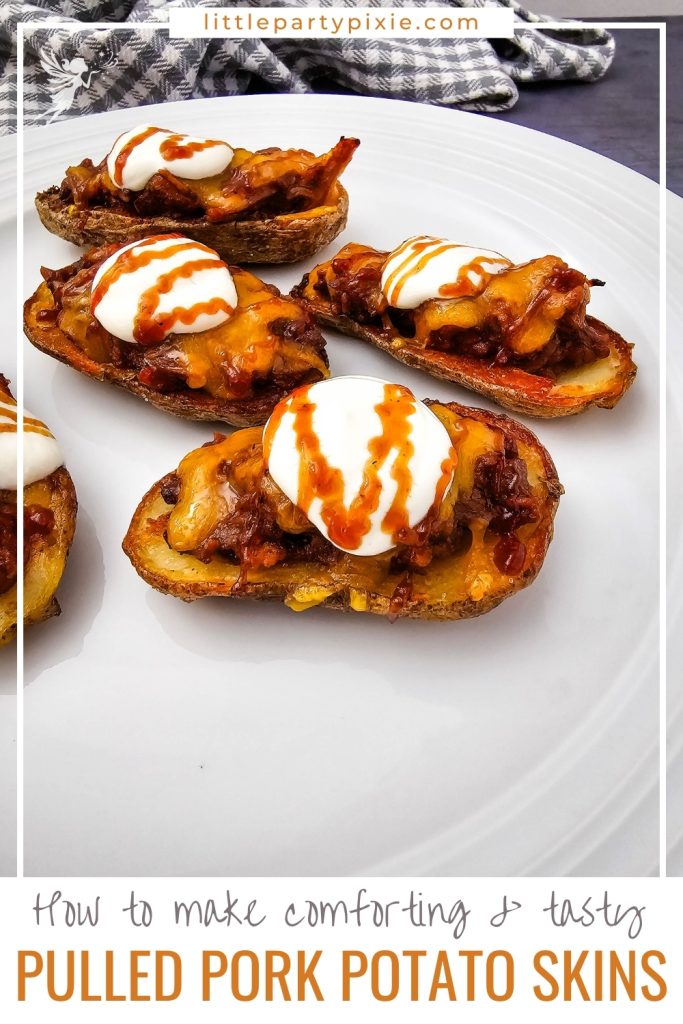 Pulled Pork Potato Skins