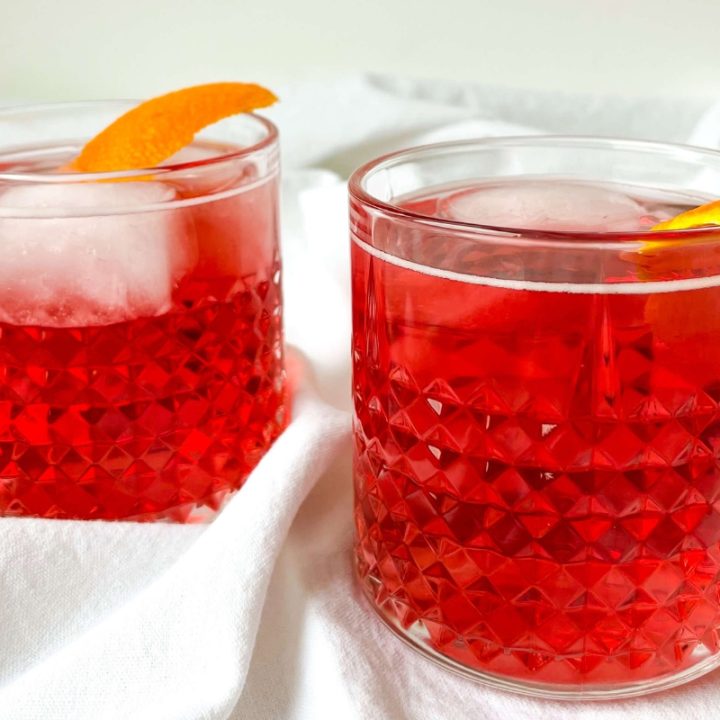 Classic Negroni Cocktail