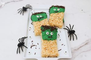 Frankenstein Rice Krispies