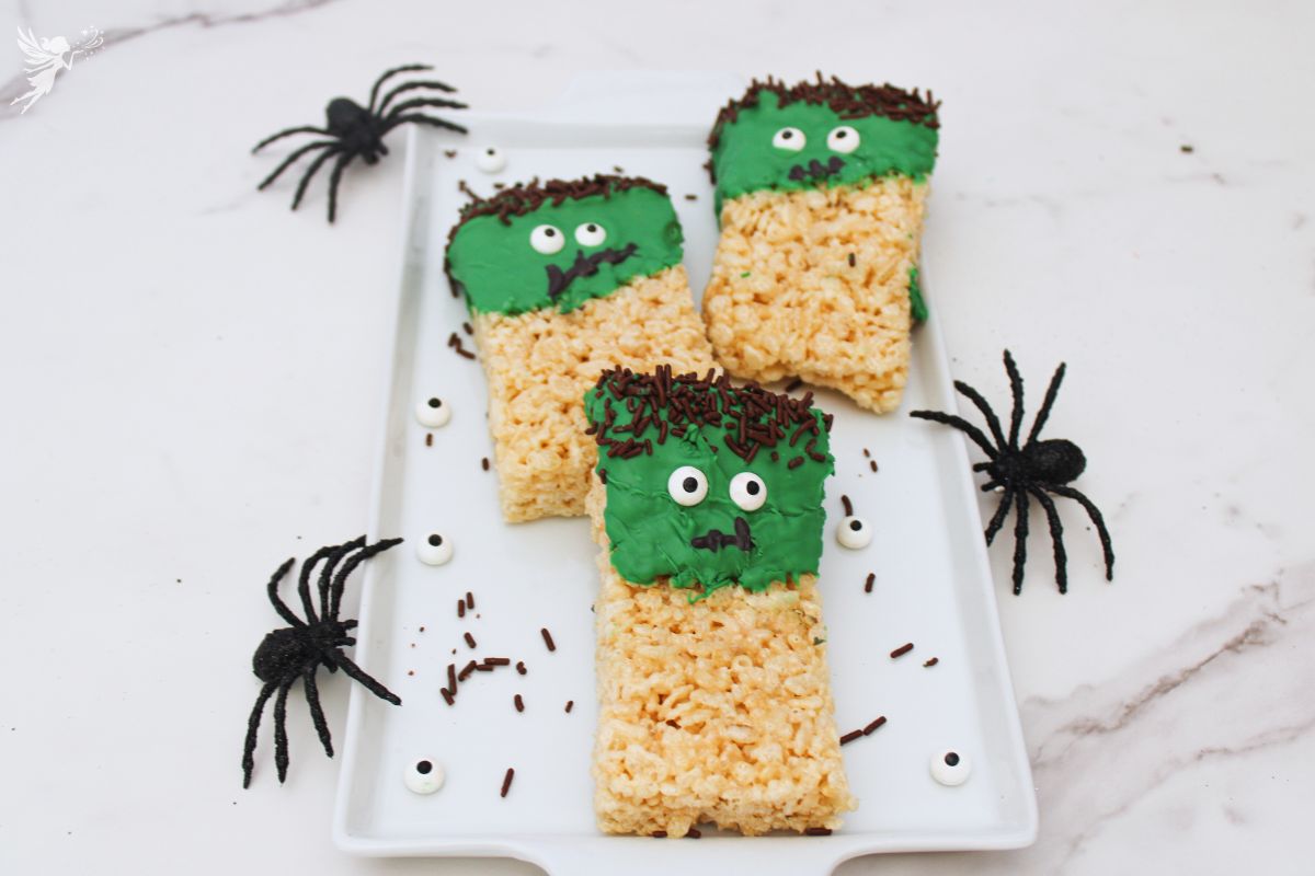 Frankenstein Rice Krispies