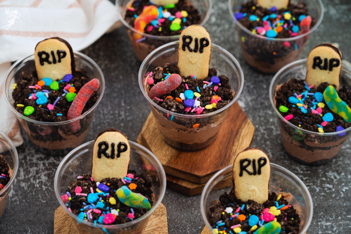 Graveyard Dirt Cake Cups