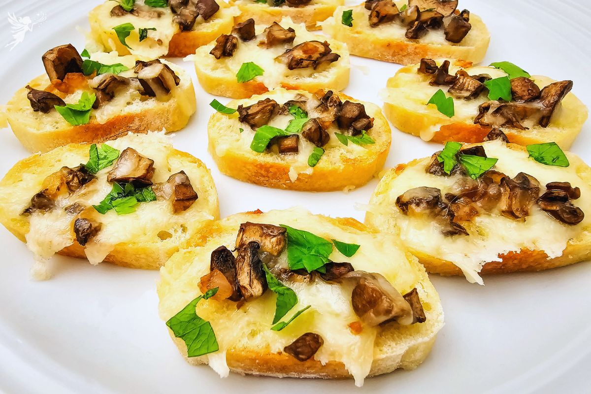 Mushroom Crostini