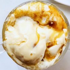 Caramel Apple Cider Floats Recipe