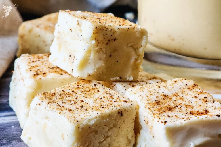 Eggnog Fudge