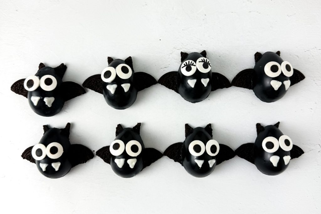 Halloween Bat Truffles