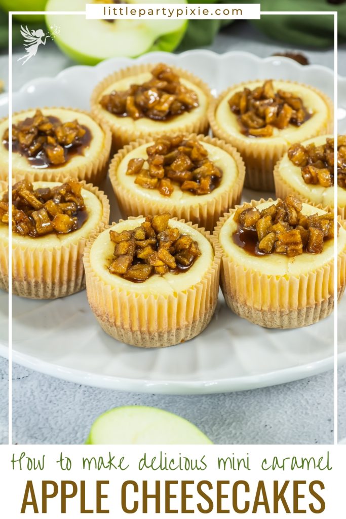 Caramel Apple Cheesecakes