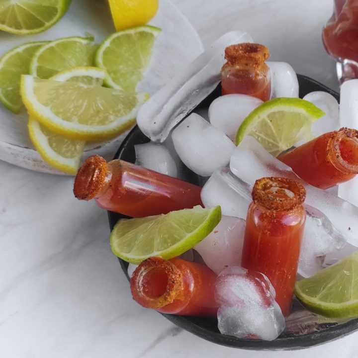 Vampire Bloody Mary Shots