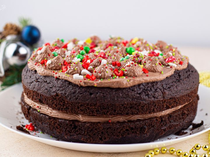 Christmas Chocolate Cake