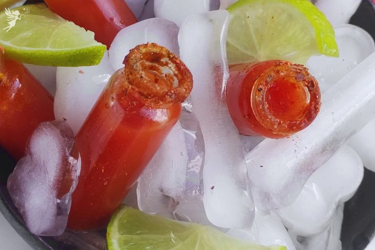 Vampire Bloody Mary Shots