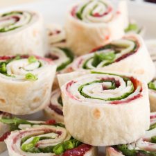 Cranberry Turkey Pinwheels Recipe