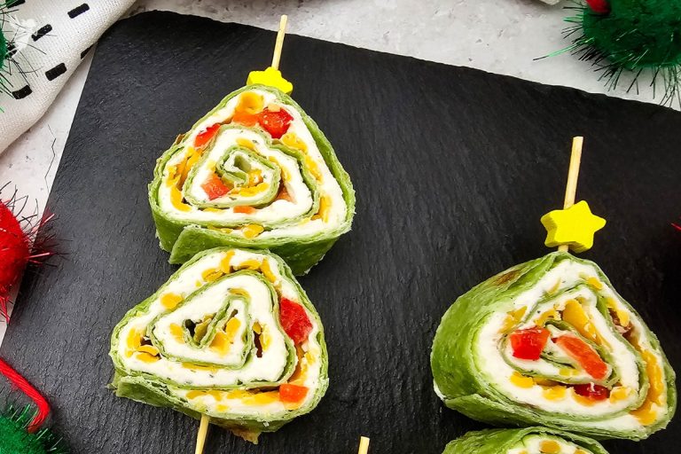 Christmas Tree Pinwheels