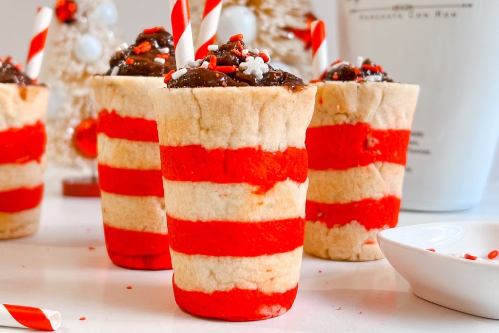 Chocolate Peppermint Pudding Shots