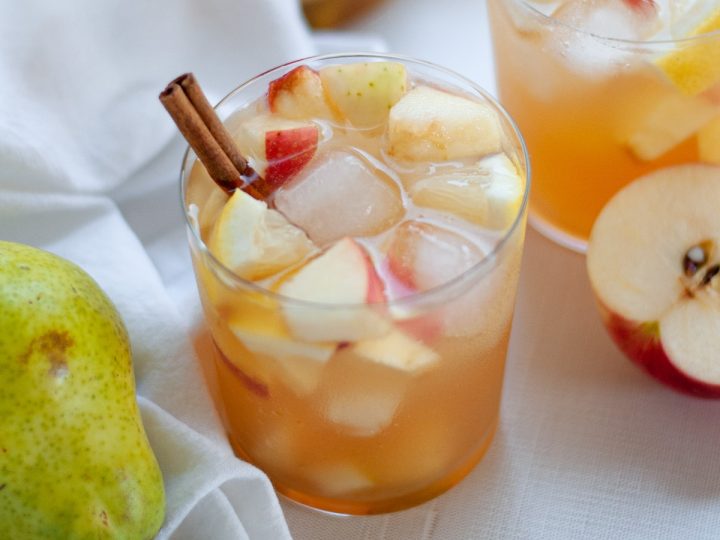 Fall White Sangria with Vodka