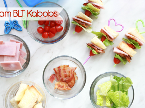Ham BLT Kabobs