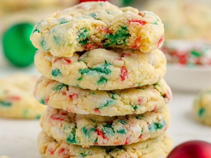 Christmas Gooey Butter Cookies