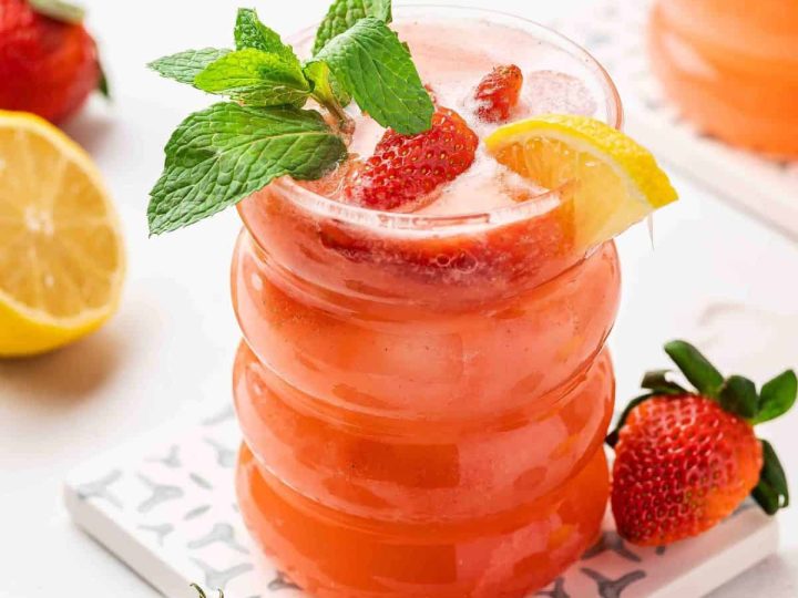Strawberry Lemonade Mocktail