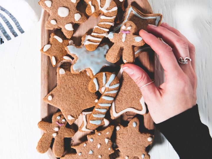 Almond Flour Gingerbread Cookies