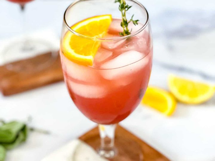 Non-Alcoholic Italian Aperol Spritz